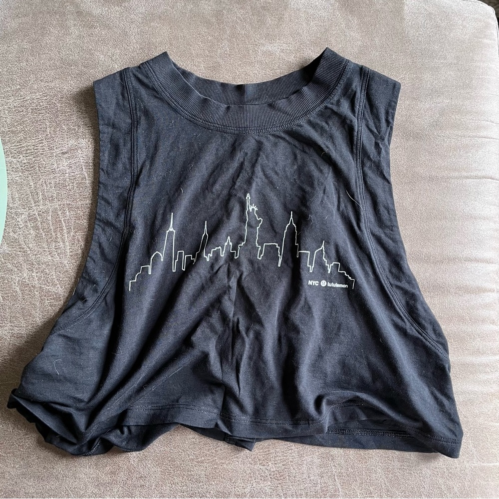 Lululemon NYC heat press tank